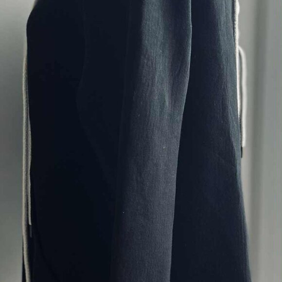 Craig Green Black Bonded Jersey Men's Zip Hoodie w/ Body & Hood Cording – EU M - Picture 4 of 11